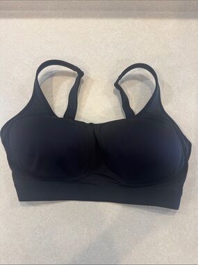 all in motion Black Molded Wireless Sports Bra with Adjustable Straps